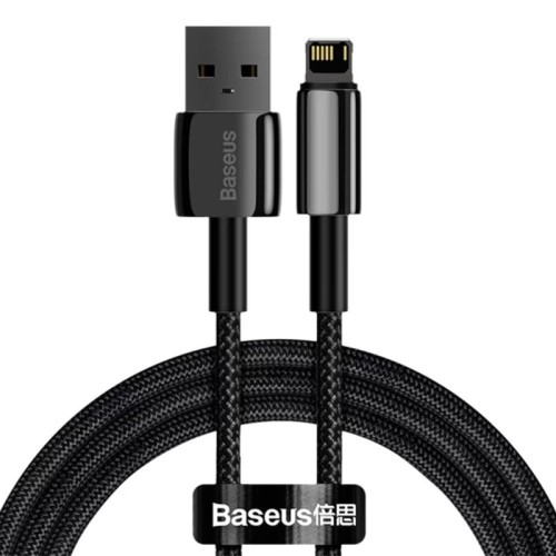 Дата кабель Baseus Tungsten Gold USB to Lightning Cable 2.4A (1m) (CALWJ-0) Дата кабель Baseus Tungsten Gold USB to Lightning Cable 2.4A (1m) (CALWJ-0)