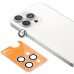 Захисне скло BlueO Metal на камеру для Apple iPhone 16 Pro / 16 Pro Max / 15 Pro / 15 Pro Max