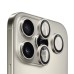 Захисне скло BlueO Metal на камеру для Apple iPhone 16 Pro / 16 Pro Max / 15 Pro / 15 Pro Max