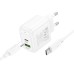 МЗП Hoco CS54A Surplus PD20W+QC3.0 (1USB-A/1C) + кабель Type-C to Type-C МЗП Hoco CS54A Surplus PD20W+QC3.0 (1USB-A/1C) + кабель Type-C to Type-C