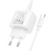 МЗП Hoco CS54A Surplus PD20W+QC3.0 (1USB-A/1C) + кабель Type-C to Type-C МЗП Hoco CS54A Surplus PD20W+QC3.0 (1USB-A/1C) + кабель Type-C to Type-C