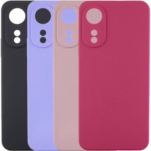 Чохол TPU GETMAN Liquid Silk Full Camera для Oppo A78 4G