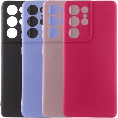 Чохол TPU GETMAN Liquid Silk Full Camera для Samsung Galaxy S21 Ultra Чохол TPU GETMAN Liquid Silk Full Camera для Samsung Galaxy S21 Ultra
