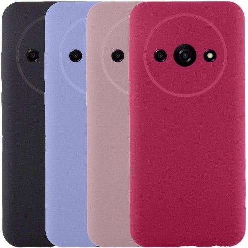 Чохол TPU GETMAN Liquid Silk Full Camera для Xiaomi Redmi A3 Чохол TPU GETMAN Liquid Silk Full Camera для Xiaomi Redmi A3
