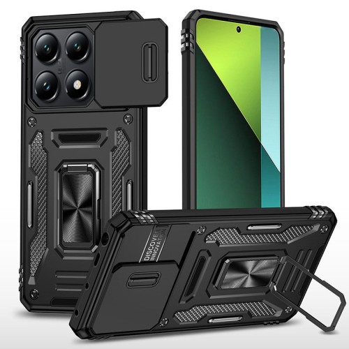 Ударостійкий чохол Camshield Army Ring для Xiaomi 14T Ударостійкий чохол Camshield Army Ring для Xiaomi 14T