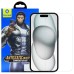 Захисне 2.5D скло Blueo Full Cover HD Clear для Apple iPhone 15 / 16 (6.1 Захисне 2.5D скло Blueo Full Cover HD Clear для Apple iPhone 15 / 16 (6.1