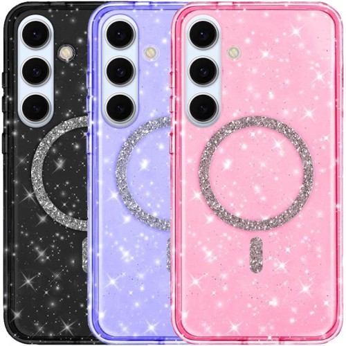 Чохол TPU Eclipse Sparkle Magnetic Fit для Samsung Galaxy S25+ / S24+ Чохол TPU Eclipse Sparkle Magnetic Fit для Samsung Galaxy S25+ / S24+