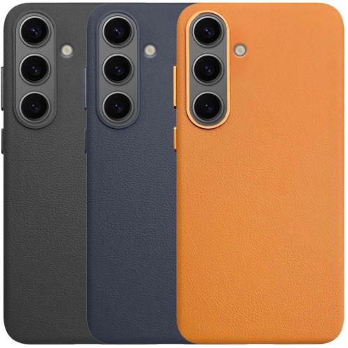 Шкіряний чохол Leather Case (AAA) для Samsung Galaxy S25+ Шкіряний чохол Leather Case (AAA) для Samsung Galaxy S25+