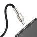 Дата кабель Baseus Cafule Metal USB to Lightning 2.4A (2m) (CALJK-B0) Дата кабель Baseus Cafule Metal USB to Lightning 2.4A (2m) (CALJK-B0)