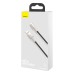 Дата кабель Baseus Cafule Metal USB to Lightning 2.4A (2m) (CALJK-B0) Дата кабель Baseus Cafule Metal USB to Lightning 2.4A (2m) (CALJK-B0)