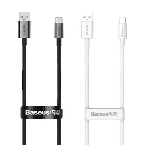 Дата кабель Baseus Superior Series Fast Charging USB to Type-C 100W (1m) (P10320102) Дата кабель Baseus Superior Series Fast Charging USB to Type-C 100W (1m) (P10320102)