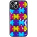 TPU+PC чохол Prisma Fluffie для Apple iPhone 15 (6.1