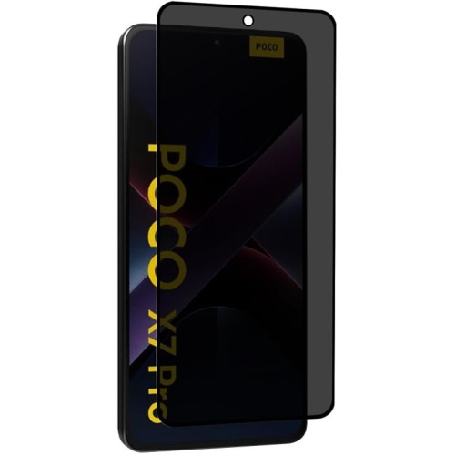 Захисне скло Privacy 5D (тех.пак) для Xiaomi Poco X7 Pro Захисне скло Privacy 5D (тех.пак) для Xiaomi Poco X7 Pro