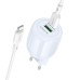 МЗП Borofone BA93A Lustrous PD20W+QC3.0 (1USB-A/1C) + кабель Type-C to Type-C МЗП Borofone BA93A Lustrous PD20W+QC3.0 (1USB-A/1C) + кабель Type-C to Type-C