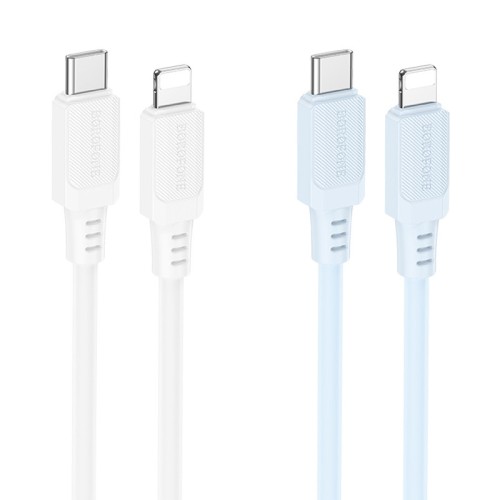 Дата кабель Borofone BX115 Lotto Type-C to Lightning 27W (1m) Дата кабель Borofone BX115 Lotto Type-C to Lightning 27W (1m)