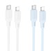 Дата кабель Borofone BX115 Lotto Type-C to Lightning 27W (1m) Дата кабель Borofone BX115 Lotto Type-C to Lightning 27W (1m)