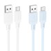 Дата кабель Borofone BX115 Lotto USB to Type-C 3A (1m) Дата кабель Borofone BX115 Lotto USB to Type-C 3A (1m)
