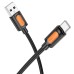 Дата кабель Borofone BX114 Structure USB to Type-C 3A (1m) Дата кабель Borofone BX114 Structure USB to Type-C 3A (1m)
