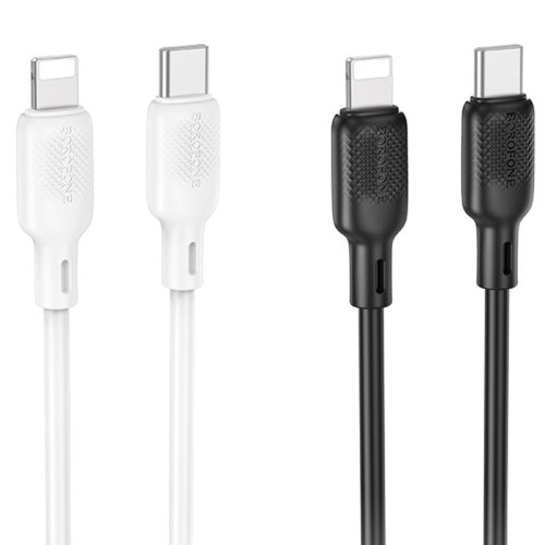 Дата кабель Borofone BX113 Lenny Type-C to Lightning 27W (3m)