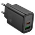 МЗП Hoco N63 Gentle PD30W+QC3.0 (1USB-A/1C)