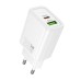 МЗП Hoco N61 Gentle PD20W+QC3.0 (1USB-A/1C) + кабель Type-C to Type-C МЗП Hoco N61 Gentle PD20W+QC3.0 (1USB-A/1C) + кабель Type-C to Type-C