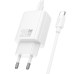 МЗП Hoco N61 Gentle PD20W+QC3.0 (1USB-A/1C) + кабель Type-C to Type-C МЗП Hoco N61 Gentle PD20W+QC3.0 (1USB-A/1C) + кабель Type-C to Type-C