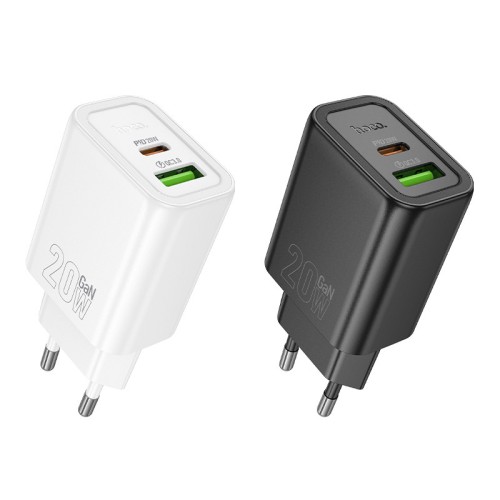 МЗП Hoco N61 Gentle PD20W+QC3.0 (1USB-A/1C) МЗП Hoco N61 Gentle PD20W+QC3.0 (1USB-A/1C)