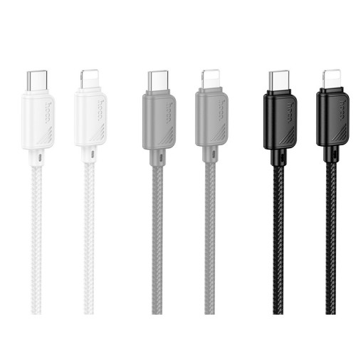 Дата кабель Hoco X113 Beneficio Type-C to Lightning (1m) Дата кабель Hoco X113 Beneficio Type-C to Lightning (1m)