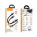 Дата кабель Hoco U139 2in1 Type-C to Lightning/Type-C 100W (1.2m) Дата кабель Hoco U139 2in1 Type-C to Lightning/Type-C 100W (1.2m)