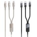 Дата кабель Hoco U139 2in1 Type-C to Type-C/Type-C 100W (1.2m) Дата кабель Hoco U139 2in1 Type-C to Type-C/Type-C 100W (1.2m)
