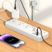 Подовжувач Hoco AC14A Rico PD30W (3USB-A/1C/5xSocket) (1.5m) Подовжувач Hoco AC14A Rico PD30W (3USB-A/1C/5xSocket) (1.5m)