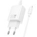 МЗП Hoco N63 Gentle PD30W+QC3.0 (1USB-A/1C) + кабель Type-C to Lightning МЗП Hoco N63 Gentle PD30W+QC3.0 (1USB-A/1C) + кабель Type-C to Lightning