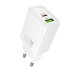 МЗП Hoco N63 Gentle PD30W+QC3.0 (1USB-A/1C) + кабель Type-C to Lightning МЗП Hoco N63 Gentle PD30W+QC3.0 (1USB-A/1C) + кабель Type-C to Lightning