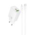 МЗП Hoco N63 Gentle PD30W+QC3.0 (1USB-A/1C) + кабель Type-C to Lightning МЗП Hoco N63 Gentle PD30W+QC3.0 (1USB-A/1C) + кабель Type-C to Lightning