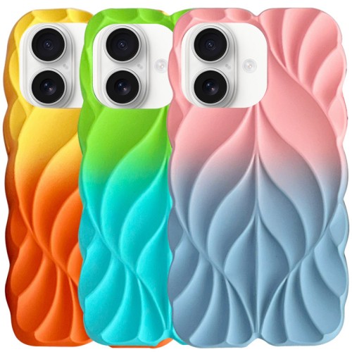 TPU чохол Leaf для Apple iPhone 16 (6.1 TPU чохол Leaf для Apple iPhone 16 (6.1