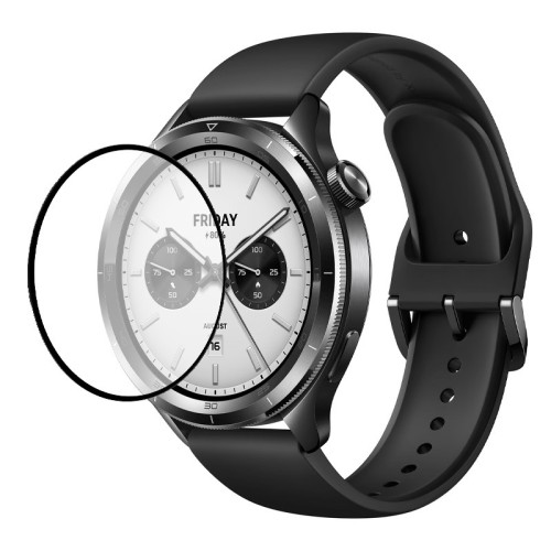 Полімерна плівка 3D (full glue) (тех.пак) для Xiaomi Watch S4 Полімерна плівка 3D (full glue) (тех.пак) для Xiaomi Watch S4