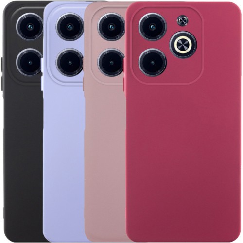 Чохол TPU GETMAN Liquid Silk Full Camera для Infinix Hot 40i