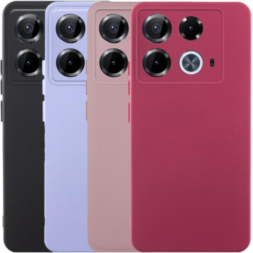 Чохол TPU GETMAN Liquid Silk Full Camera для Infinix Note 40 4G