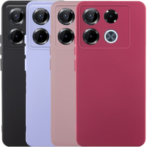 Чохол TPU GETMAN Liquid Silk Full Camera для Infinix Note 40 Pro 4G Чохол TPU GETMAN Liquid Silk Full Camera для Infinix Note 40 Pro 4G