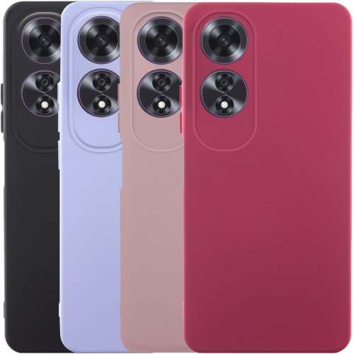 Чохол TPU GETMAN Liquid Silk Full Camera для Oppo A60 4G