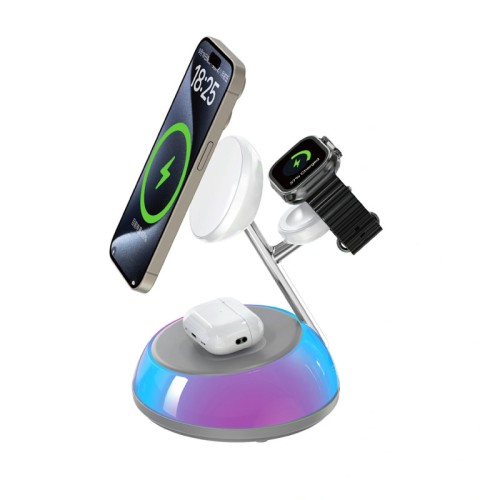 БЗП WIWU W036 Aurora 3in1 QI2 15W БЗП WIWU W036 Aurora 3in1 QI2 15W