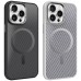 Чохол TPU+PC Carbon Mirage with Magnetic Fit для Apple iPhone 15 Pro (6.1