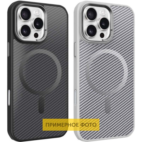 Чохол TPU+PC Carbon Mirage with Magnetic Fit для Apple iPhone 16 Plus (6.7 Чохол TPU+PC Carbon Mirage with Magnetic Fit для Apple iPhone 16 Plus (6.7