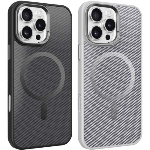 Чохол TPU+PC Carbon Mirage with Magnetic Fit для Apple iPhone 16 Pro Max (6.9 Чохол TPU+PC Carbon Mirage with Magnetic Fit для Apple iPhone 16 Pro Max (6.9