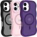Чохол TPU+PC Undine with Magnetic Fit для Apple iPhone 16 (6.1 Чохол TPU+PC Undine with Magnetic Fit для Apple iPhone 16 (6.1