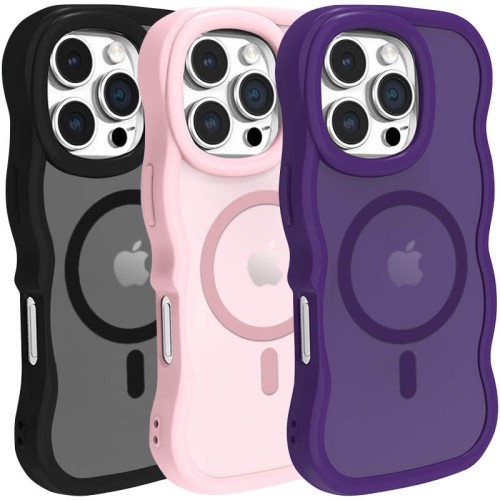 Чохол TPU+PC Undine with Magnetic Fit для Apple iPhone 16 Pro (6.3 Чохол TPU+PC Undine with Magnetic Fit для Apple iPhone 16 Pro (6.3