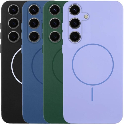 Чохол Silicone Cover Lakshmi Full Camera (AA) with Magnetic Fit для Samsung Galaxy S25+