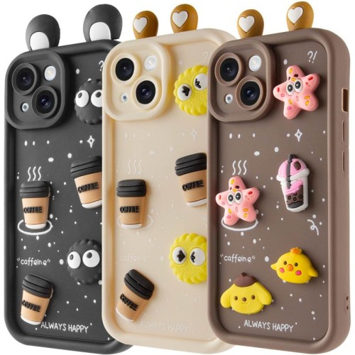 Чохол TPU Toys Case with Ears для Apple iPhone 15 (6.1 Чохол TPU Toys Case with Ears для Apple iPhone 15 (6.1