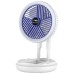 Настільний складний вентилятор Folding Fan 2in1 with Night Light