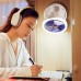Настільний складний вентилятор Folding Fan 2in1 with Night Light